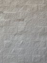 Wall grayish white textured brick