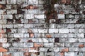 Wall grunge red brick paint white color background. Dirty,dust old wall red brick,backdrop texture and splash .white color or abst