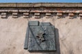 Wall of the historic Jewish Cemetery in Okopowa Street in the area of the Jewish Ghetto, Warsaw Poland