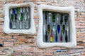 Wall of Hundertwasser Museum, Kunst Haus Wien in Vienna, Austria