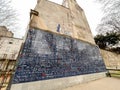 The wall of I love you`s in Paris, France Royalty Free Stock Photo