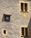 Wall inside the Neuchatel Castle, Switzerland