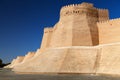 Wall of Itchan Kala - Khiva - Uzbekistan Royalty Free Stock Photo