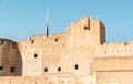 Wall of the Jabreen Castle in Bahla, Sultanate of Oman