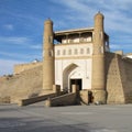 Wall at khiva Royalty Free Stock Photo