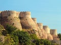 Wall of kumbhalgarh fort Royalty Free Stock Photo