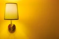 Wall lamp Royalty Free Stock Photo