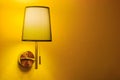 Wall lamp Royalty Free Stock Photo