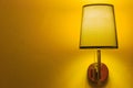 Wall lamp Royalty Free Stock Photo