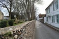 Lane behind The Church at Shoreham Royalty Free Stock Photo