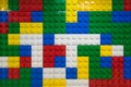 Wall of Lego blocks