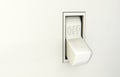 Wall Switch Off Royalty Free Stock Photo