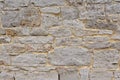 Typical Ardennes limestone wall background