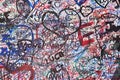 Wall of love in Verona Royalty Free Stock Photo