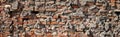 Wall made of bricks Royalty Free Stock Photo