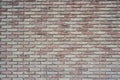 The wall is made of ceramic clinker bricks. Natural urban background. Space for creativity and text. Seamless background- abstract