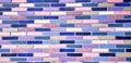 Colored brick wall background Royalty Free Stock Photo