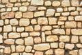 Wall made with large stones Royalty Free Stock Photo