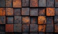 A wall made of old bricks Royalty Free Stock Photo