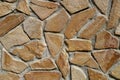 Wall made of old stones Royalty Free Stock Photo