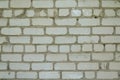 Wall made of silicate bricks. Texture. Construction Materials