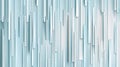 A wall made up of many rectangular white shapes of various sizes arranged in a vertical pattern