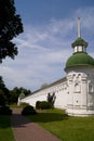 Wall of the monastery in Novgorod-Severskiy Royalty Free Stock Photo