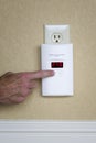 Wall-Mounted Carbon Monoxide Alarm