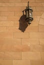Wall mounted lamp Royalty Free Stock Photo