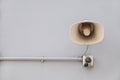 Wall-Mounted Loudspeaker Royalty Free Stock Photo