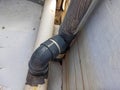 Wall-Mounted Pipework: Expertly Installed Pipe Joints