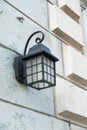 Wall Mounted Street Lamp Royalty Free Stock Photo