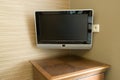 Wall-mounted tv Royalty Free Stock Photo