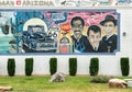 Wall mural, the Rat Pack