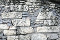 Wall of natural blue stone Organic texture