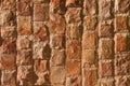 The wall of natural stone Royalty Free Stock Photo