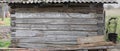 Wall of the old log house. background Royalty Free Stock Photo