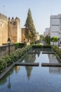 Wall of the old town in Cordoba