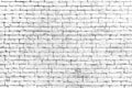 Wall of old white brick, grunge style background texture, can use for design.