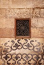 Wall ornament in Madrasa & Dome