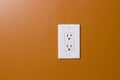 Wall outlet Royalty Free Stock Photo
