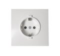 Wall outlet socket Royalty Free Stock Photo