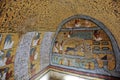 Wall painting and decoration of the tombÃÅ½ Luxor, Egypt