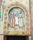 Wall painting in the monastery Bachkovski