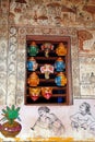 Wall Painting of Orissa Royalty Free Stock Photo