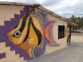 Wall painting in Puerto Villamil