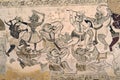 Wall painting of war scene of Ramayana