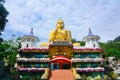 Wall Paintings And Buddha Statues At Dambulla Cave Golden Temple Royalty Free Stock Photo