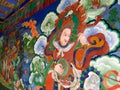 Wall paintings at Lamayuru Monastery