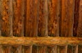 Wall pine log, background fence natural texture with patina